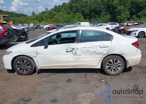 2014 Honda Civic Ex from USA, damaged, VIN 19XFB2F87EE016319